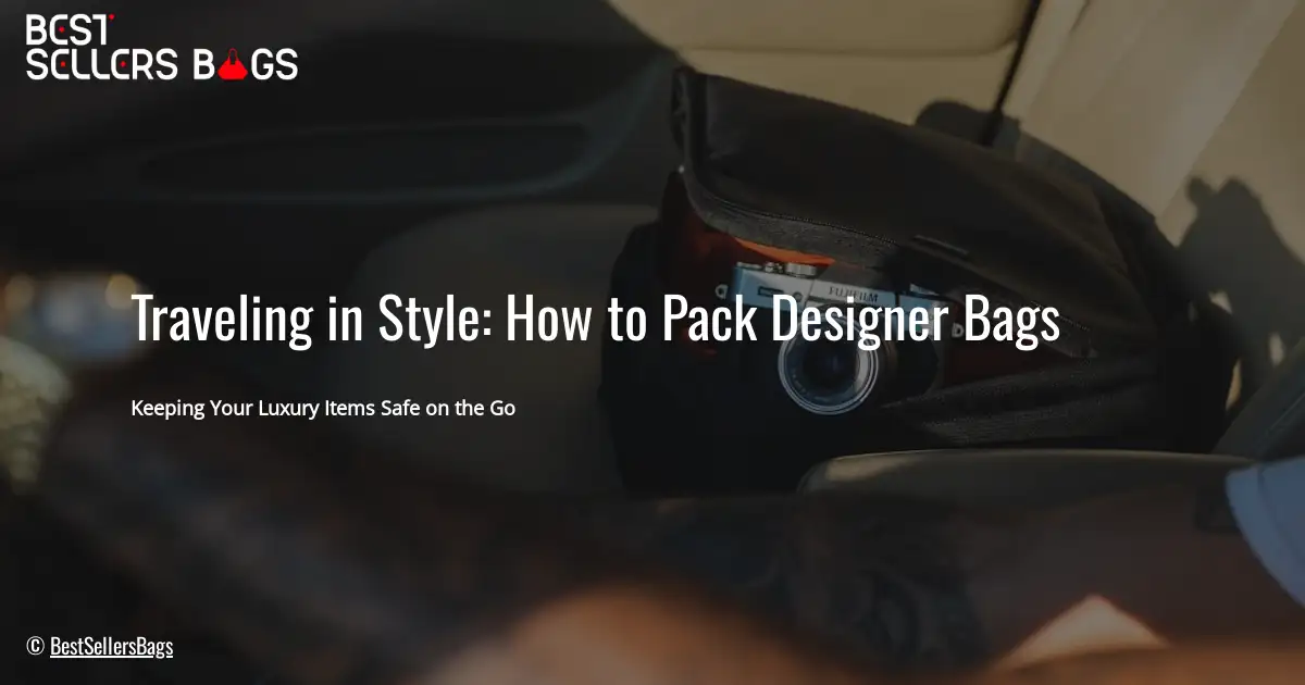 HOW TO PACK DESIGNER BAGS FOR TRAVEL