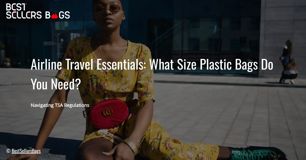 Airline Travel Essentials: What Size Plastic Bags Do You Need?